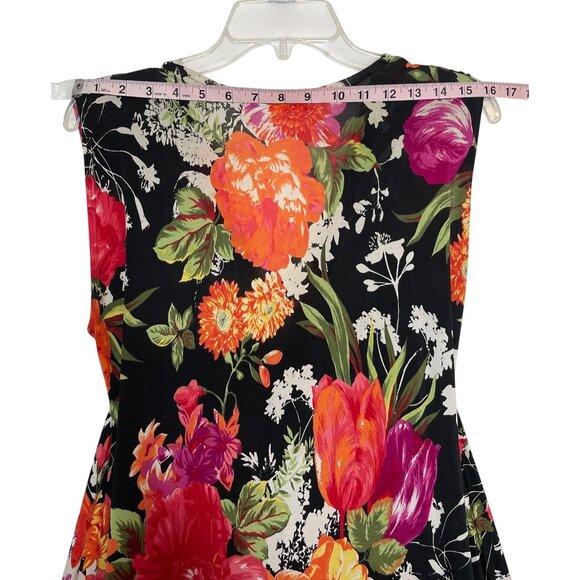 Maille Demoiselle Paris Smarty Knot Front Dress Criss-Cross Sleeveless Size US 6 - Picture 9 of 15